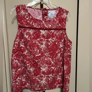 Next sleeveless floral top size 16